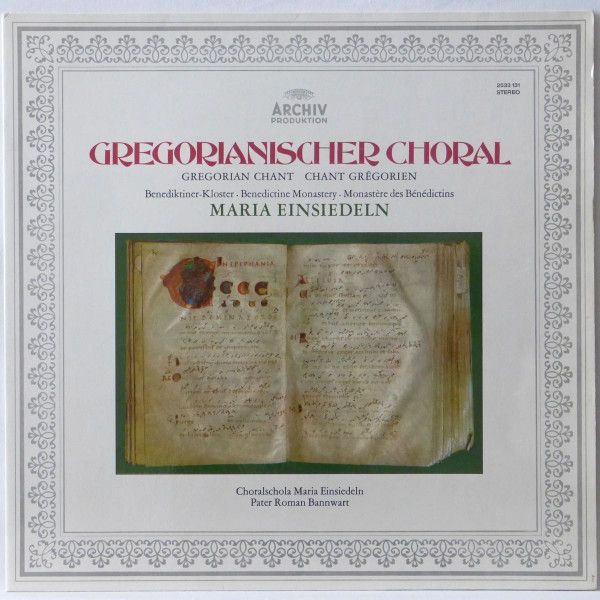 Archiv Produktion 2533 131 - Choralschola Kloster Einsiedeln, Pa