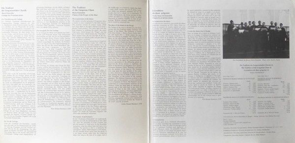 Archiv Produktion 2533 131 - Choralschola Kloster Einsiedeln, Pa - Image 2