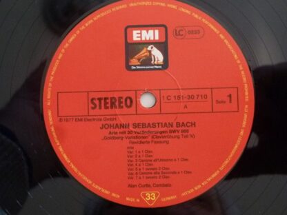 EMI 1C 151-30 710/11 - Johann Sebastian Bach, Alan Curtis (2), A - Image 4