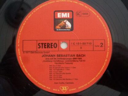 EMI 1C 151-30 710/11 - Johann Sebastian Bach, Alan Curtis (2), A - Image 5