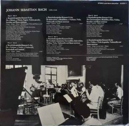 Harmonia Mundi 29 20331-1 - Johann Sebastian Bach, Collegium Aur - Image 2