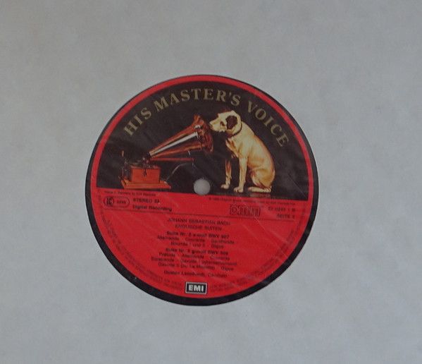 His Master's Voice 27 0243 3 - Johann Sebastian Bach, Gustav Leo - Image 4