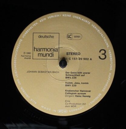 Deutsche Harmonia Mundi 1C 157-99 901/02 - Johann Sebastian Bach - Image 7