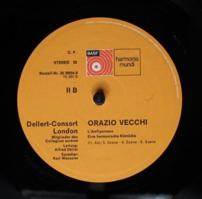 BASF 29 29094-8 - Orazio Vecchi, Deller Consort, Collegium Aureu - Image 8