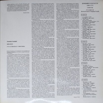 Hungaroton SLPX 12674-75 - Domenico Scarlatti - Hommage A Scarla - Image 4