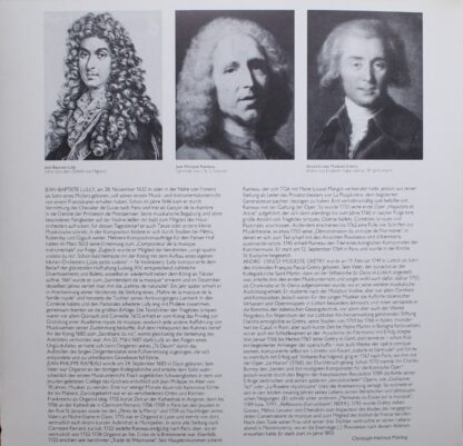 DECCA 6.48061 - Jean-Baptiste Lully, Jean-Philippe Rameau, André - Image 4