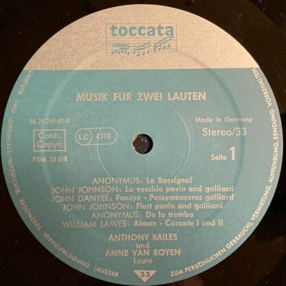 FSM FSM 53618 toc - Anthony Bailes, Anne van Royen - Musik Für Z - Image 3