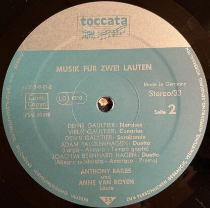 FSM FSM 53618 toc - Anthony Bailes, Anne van Royen - Musik Für Z - Image 4