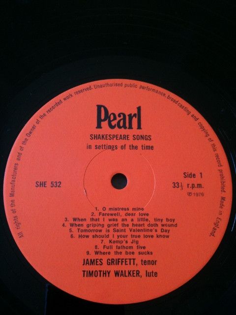 Pearl SHE 532 - James Griffett, Timothy Walker - Oh, Mistress Mi - Image 3