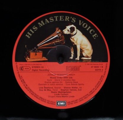 His Master's Voice 27 0029 3 - Johann Sebastian Bach, Lina Åkerl - Image 6
