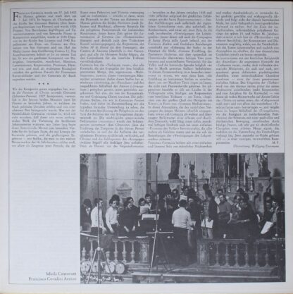 Archiv Produktion 2533 301 - Francesco Corteccia, Schola Cantoru - Image 3