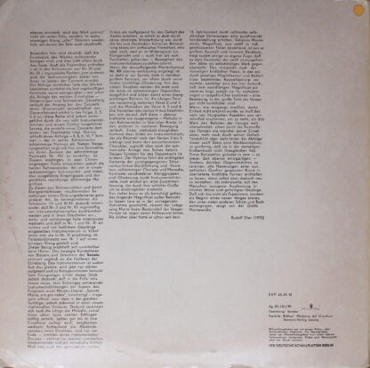 Eterna 8 26 086-087 - Claudio Monteverdi, Helmut Koch, Kammerorc - Image 2