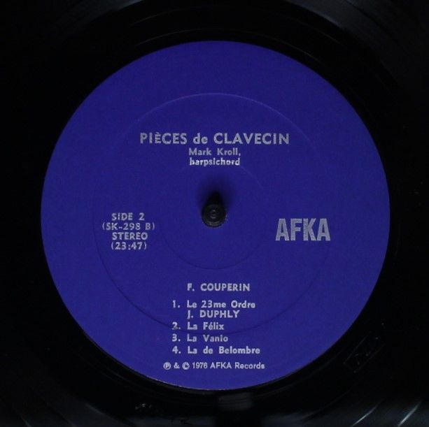 AFKA SK 298 - Claude Balbastre, François Couperin, Jacques Duphl - Image 4