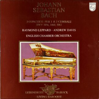 Philips 9502 017 - Johann Sebastian Bach, Raymond Leppard, Andre