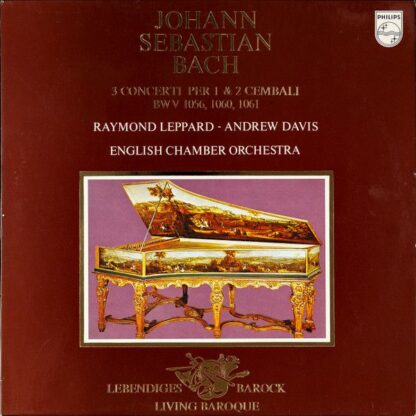 Philips 9502 017 - Johann Sebastian Bach, Raymond Leppard, Andre