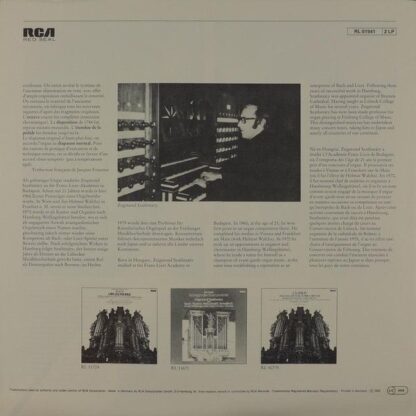 RCA RL 01941 - Johann Sebastian Bach, Zsigmond Szathmáry - Die T - Image 10