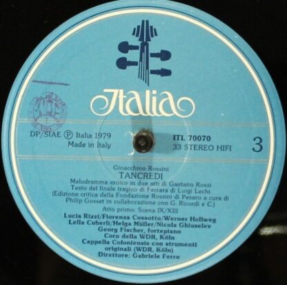 Italia ITL 70070 - Gioacchino Rossini, Fiorenza Cossotto, Lella - Image 6