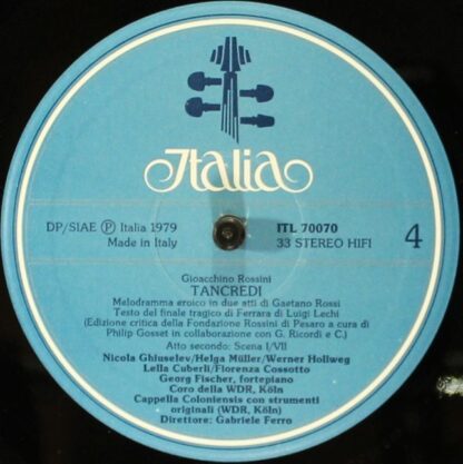Italia ITL 70070 - Gioacchino Rossini, Fiorenza Cossotto, Lella - Image 7