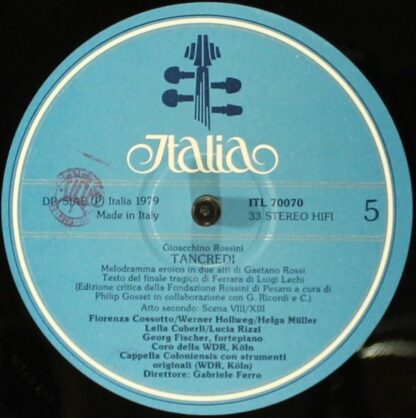 Italia ITL 70070 - Gioacchino Rossini, Fiorenza Cossotto, Lella - Image 8