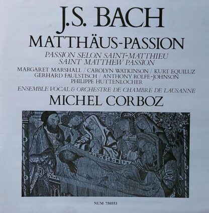Erato NUM 750553 - Johann Sebastian Bach, Ensemble Vocal De Laus - Image 9