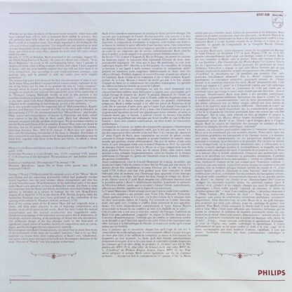 Philips 6747 438 - Johann Sebastian Bach, Teresa Stich-Randall, - Image 10