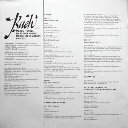 Philips 6769 002 - Johann Sebastian Bach, Margaret Marshall, Jan - Image 12