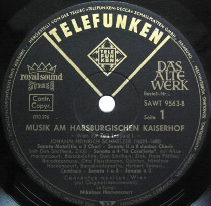 Telefunken SAWT 9563/64-B - Concentus Musicus Wien, Nikolaus Har - Image 7