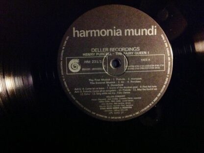Harmonia Mundi HMD-231 - Deller Consort, Henry Purcell - The Fai - Image 11