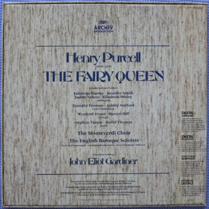 Archiv Produktion 2742 001 - Henry Purcell, John Eliot Gardiner - Image 3