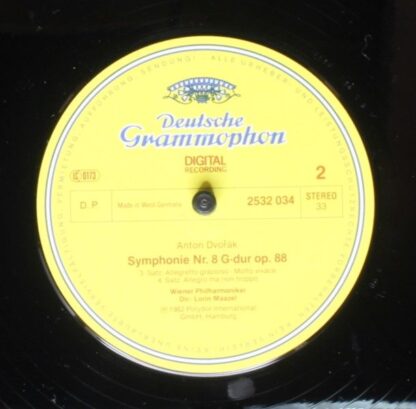 Deutsche Grammophon 2532 034 - Antonín Dvořák,Wiener Philharmoni - Image 4