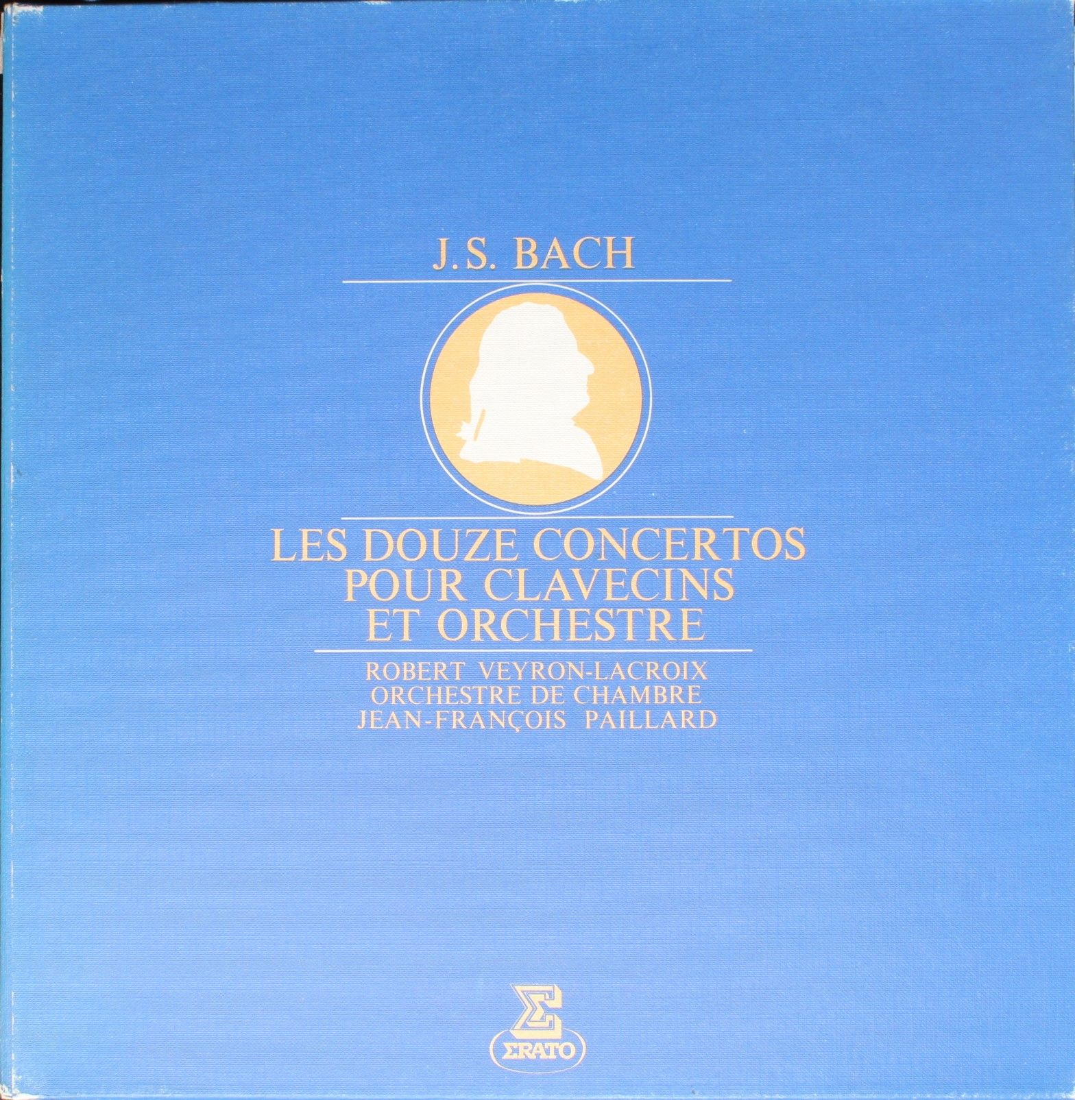 Erato STU 70445/46/47/48 - Johann Sebastian Bach, Robert Veyron-