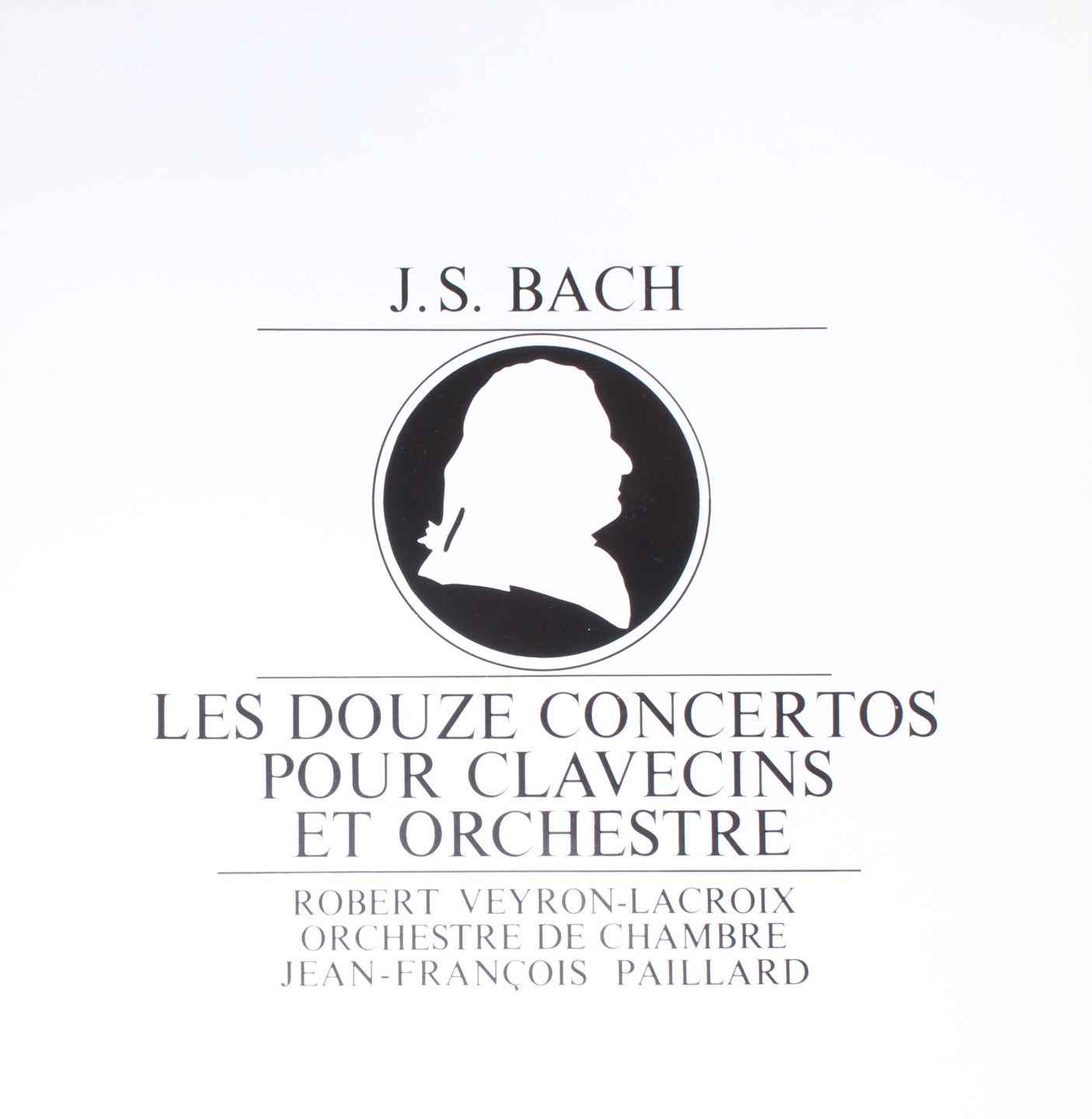 Erato STU 70445/46/47/48 - Johann Sebastian Bach, Robert Veyron- - Image 3