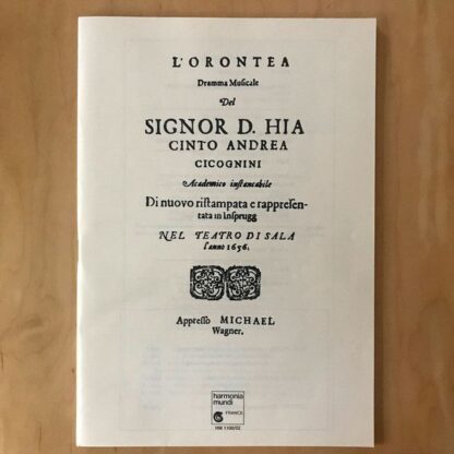 Harmonia Mundi HM 1100/02 - Antonio Cesti, Concerto Vocale, René - Image 2