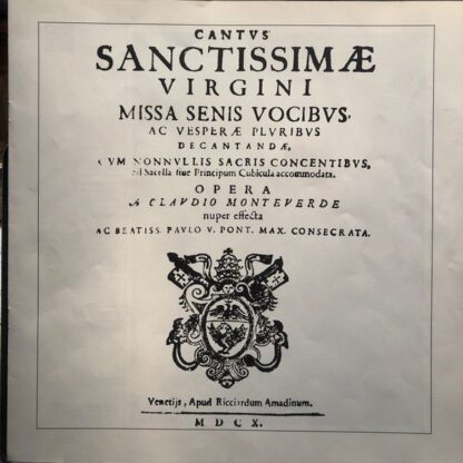 DECCA 6.35449 FA - Claudio Monteverdi, The Monteverdi Choir, The - Image 3