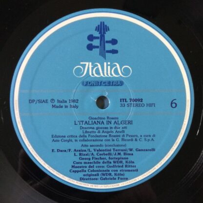 Italia ITL 70092 - Gioacchino Rossini, Lucia Valentini Terrani, - Image 10