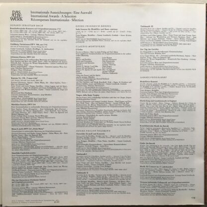 Telefunken SAW 9583-M - Johann Sebastian Bach, Concentus Musicus - Image 10