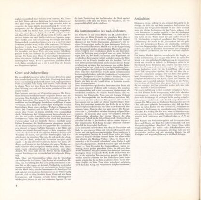 Telefunken SKH 20/1-3 - Johann Sebastian Bach - Messe In H-Moll - Image 6