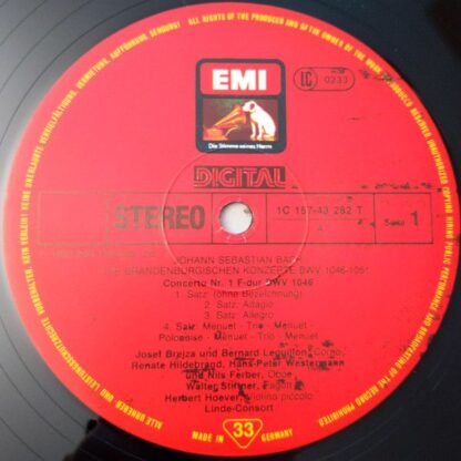 His Master's Voice Digital 1C 157-43 282/83 T - Johann Sebastian - Image 4
