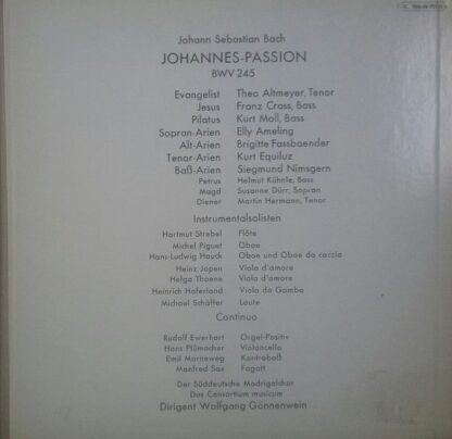 Die Stimme Seines Herrn 1C 065-28 951/3 - Johann Sebastian Bach, - Image 2