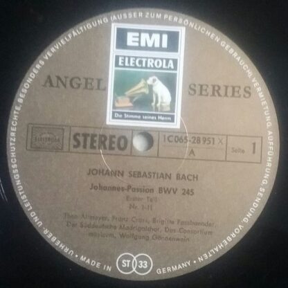 Die Stimme Seines Herrn 1C 065-28 951/3 - Johann Sebastian Bach, - Image 3