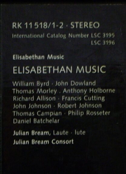 RCA Red Seal RK 11518/1-2 - The Julian Bream Consort, Julian Bre - Image 3