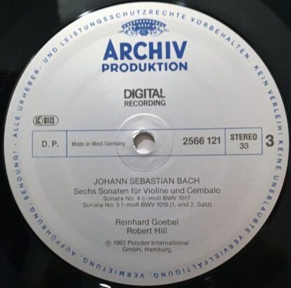 Archiv Produktion 2742 007 - Johann Sebastian Bach, Musica Antiq - Image 5