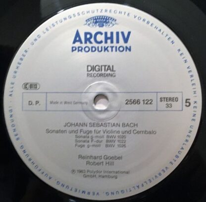 Archiv Produktion 2742 007 - Johann Sebastian Bach, Musica Antiq - Image 7