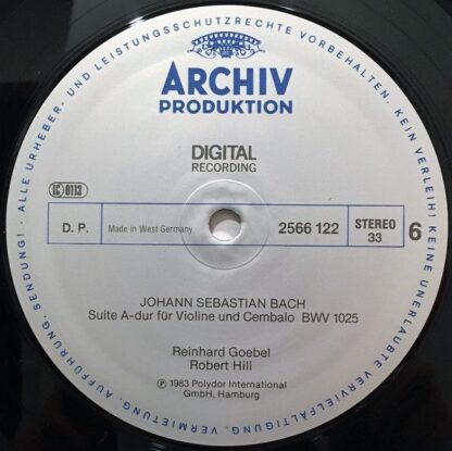 Archiv Produktion 2742 007 - Johann Sebastian Bach, Musica Antiq - Image 8