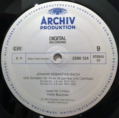 Archiv Produktion 2742 007 - Johann Sebastian Bach, Musica Antiq - Image 11