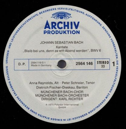 Archiv Produktion 2722 022 - Johann Sebastian Bach, Edith Mathis - Image 9