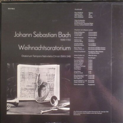 BASF 59-21749-3 - Johann Sebastian Bach, Tölzer Knabenchor, Coll - Image 2