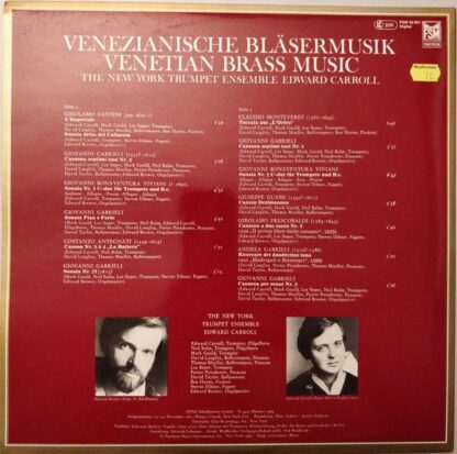 FSM FSM 68 901 PAN - New York Trumpet Ensemble, Edward Carroll - - Image 4