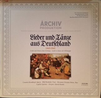 Archiv Produktion 2533 066 - Cornelia Krumbiegel, Wolf Reinhold,