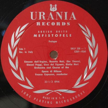 Urania Records (3) URLP 230 - Simona Dall'Argine, Rosetta Noli, - Image 2